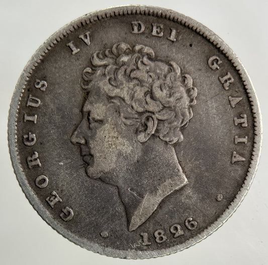 1826 George IV Shilling Silver Coin | Fine Collectable Grade