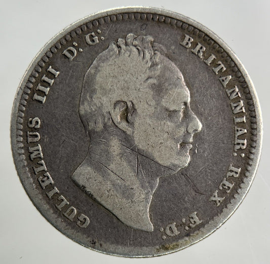1834 William IV Shilling Silver Coin | Fine Collectable Grade