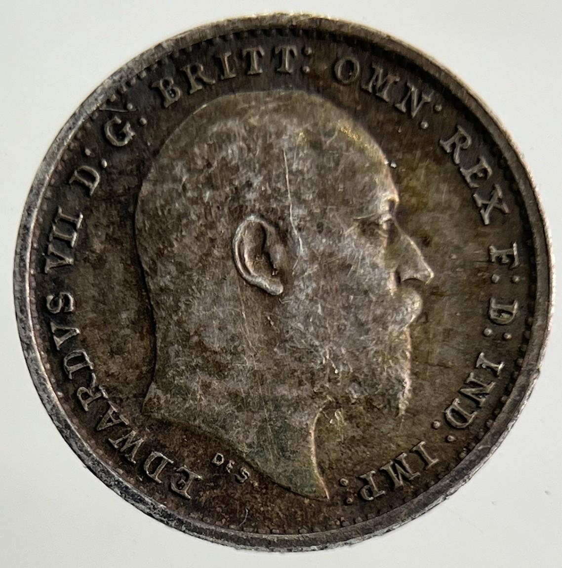 1902 Edward VII Maundy Two-Pence Silver Coin | Very High Grade