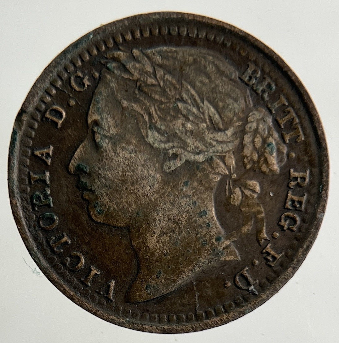 1885 Victoria One Third 1/3 Farthing Coin | Very High Grade
