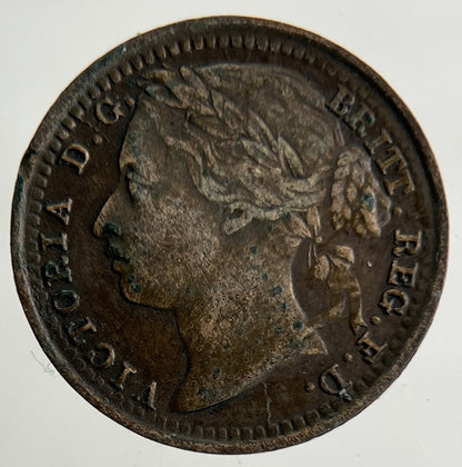 1885 Victoria One Third 1/3 Farthing Coin | Very High Grade