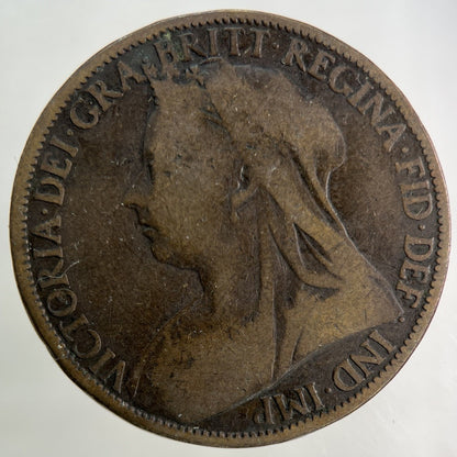 1899 Victoria One Penny Coin | Collectable Grade