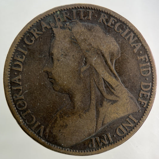 1899 Victoria One Penny Coin | Collectable Grade