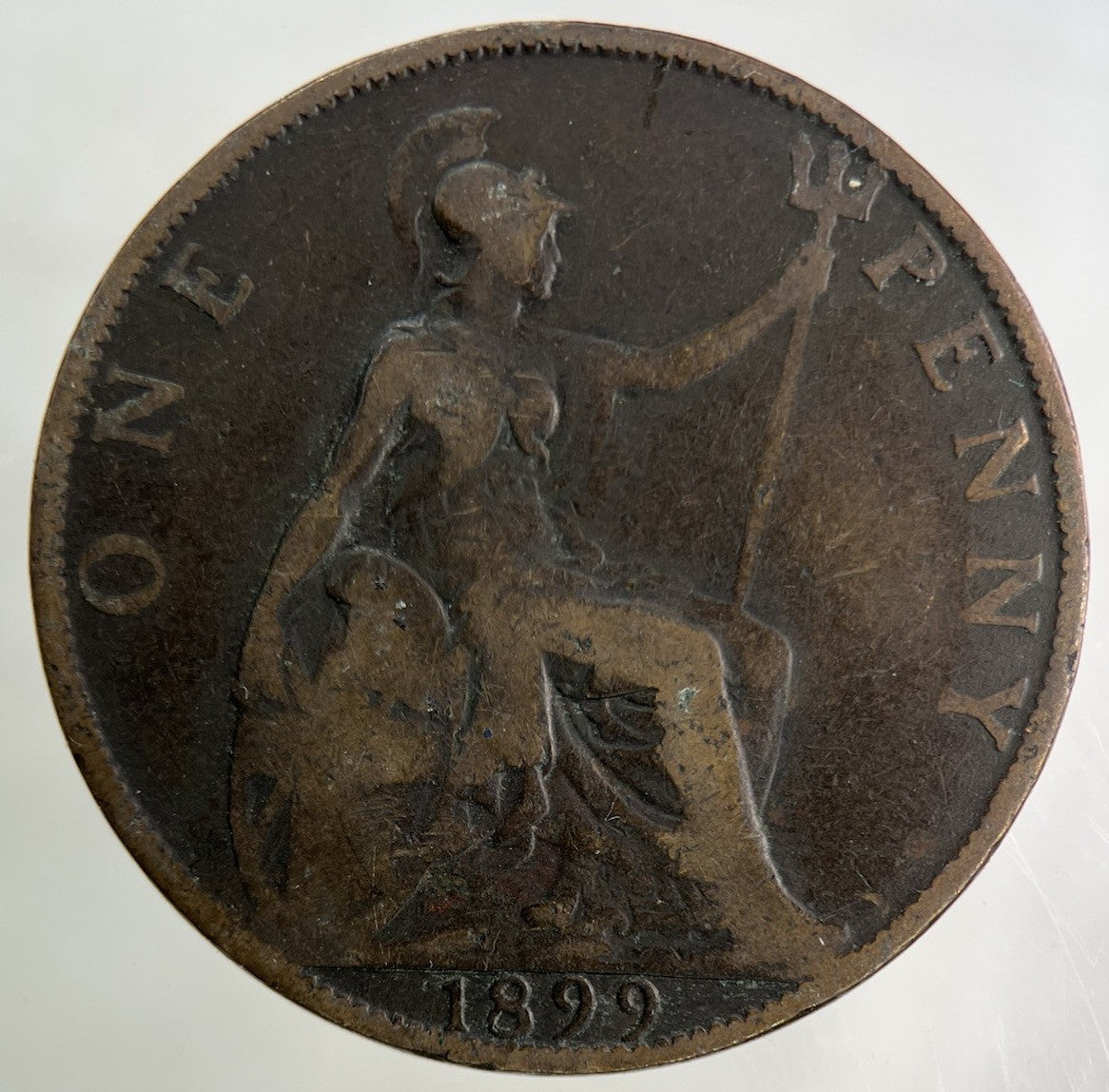 1899 Victoria One Penny Coin | Collectable Grade
