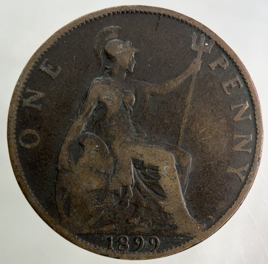 1899 Victoria One Penny Coin | Collectable Grade