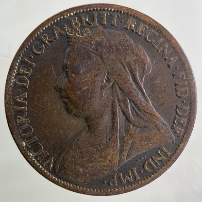 1901 Victoria One Penny Coin | Collectable Grade
