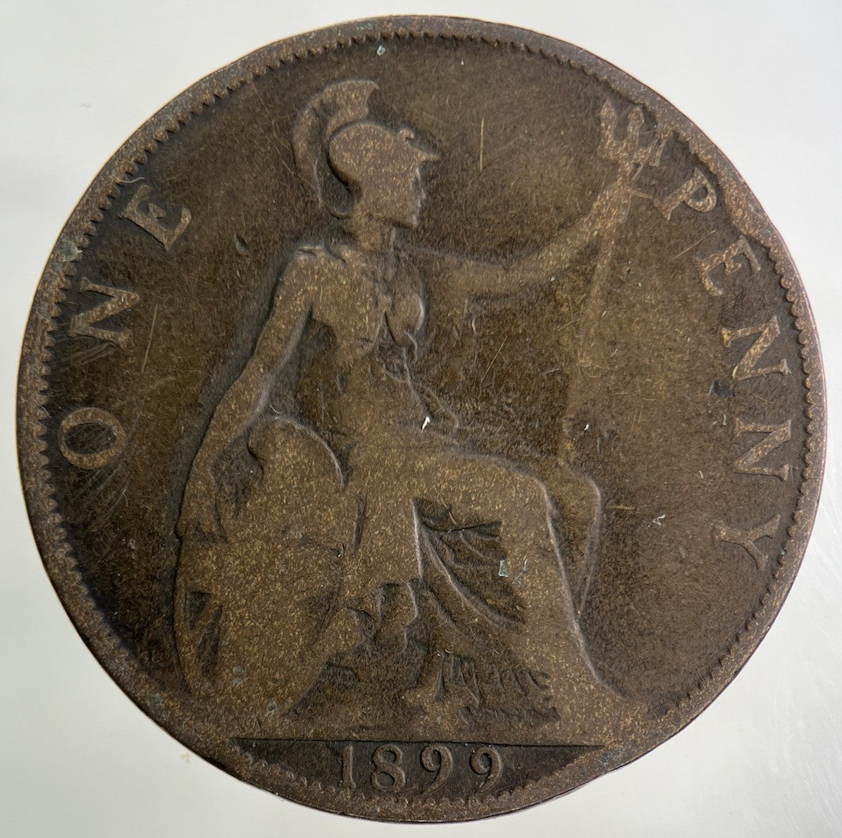 1899 Victoria One Penny Coin | Collectable Grade