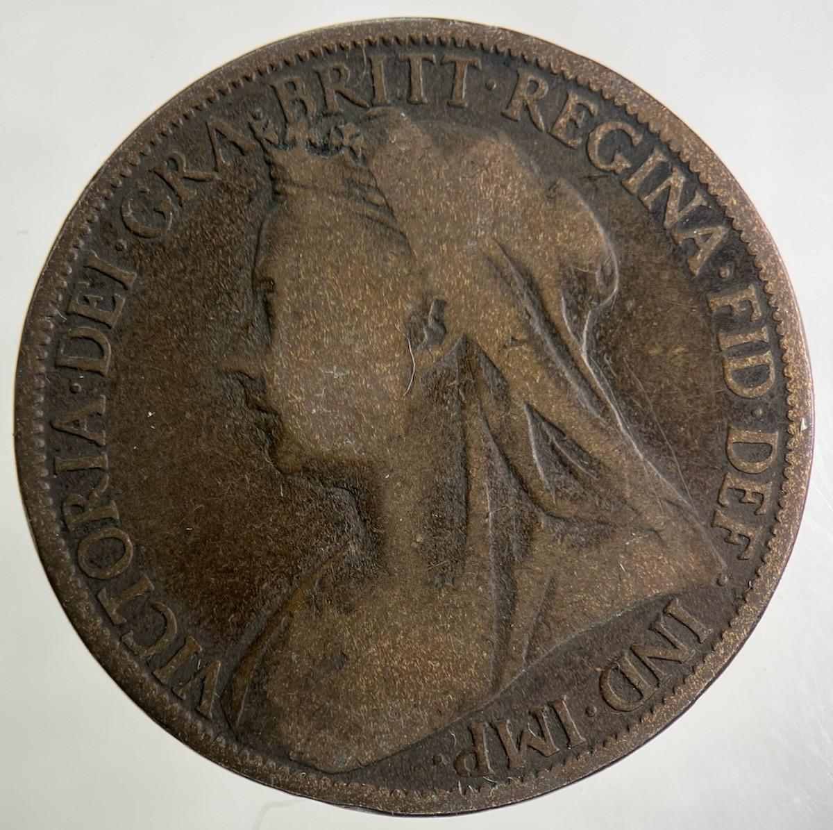 1899 Victoria One Penny Coin | Collectable Grade