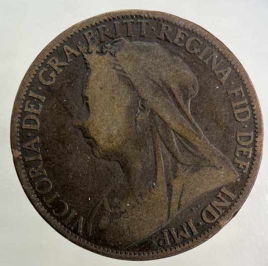 1901 Victoria One Penny Coin | Collectable Grade