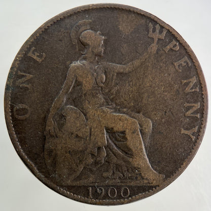 1900 Victoria One Penny Coin | Collectable Grade