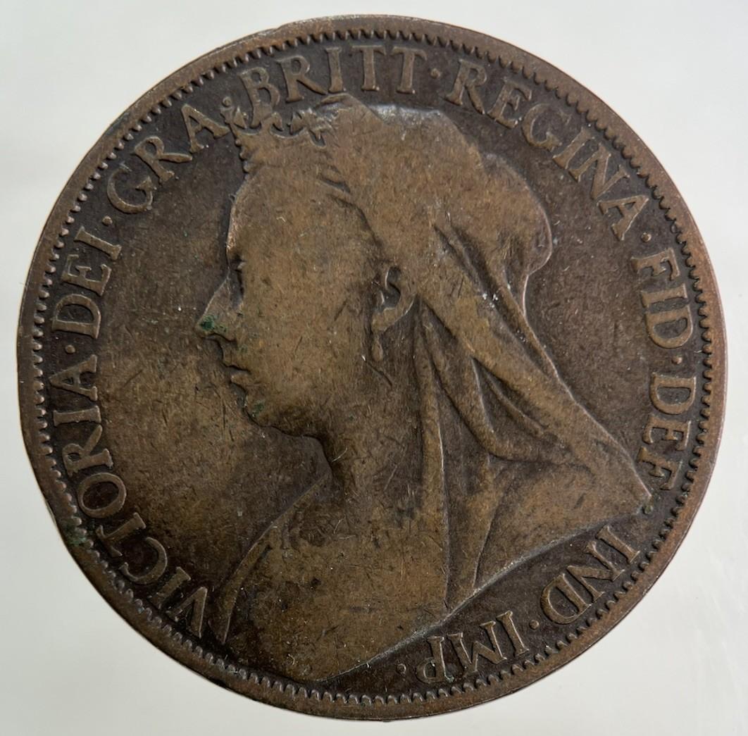 1900 Victoria One Penny Coin | Collectable Grade