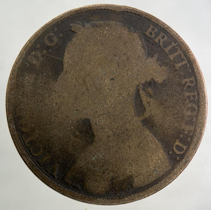 1882 Victoria One Penny Coin | Collectable Grade
