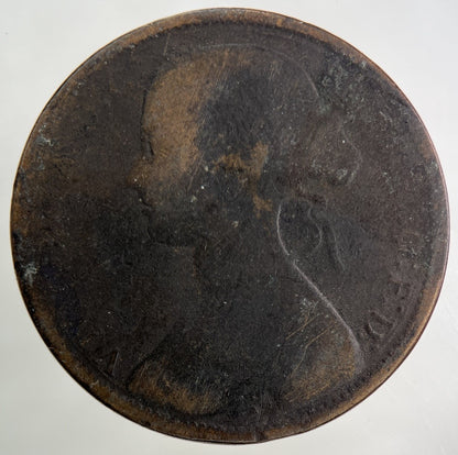 1867 Victoria One Penny Coin | Collectable Grade