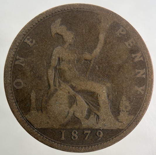 1879 Victoria One Penny Coin | Collectable Grade