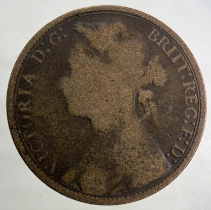 1879 Victoria One Penny Coin | Collectable Grade