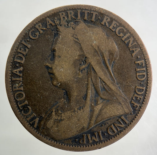 1901 Victoria One Penny Coin | Collectable Grade