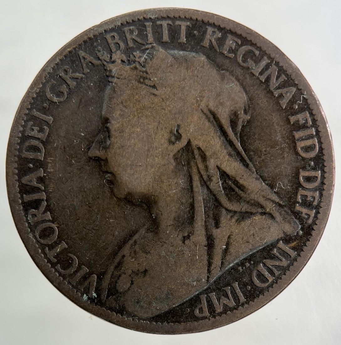 1898 Victoria One Penny Coin | Collectable Grade