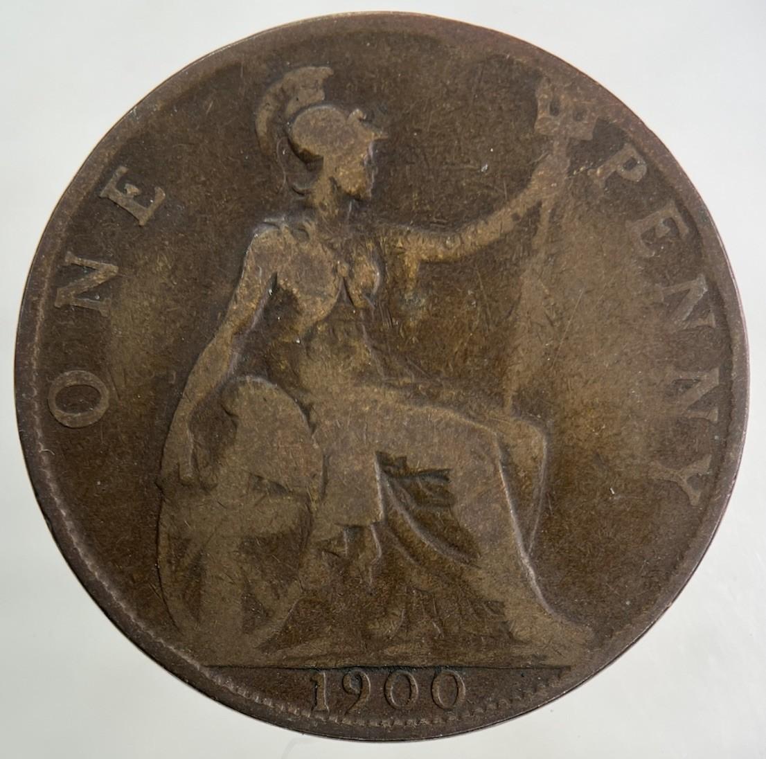 1900 Victoria One Penny Coin | Collectable Grade