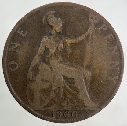 1900 Victoria One Penny Coin | Collectable Grade