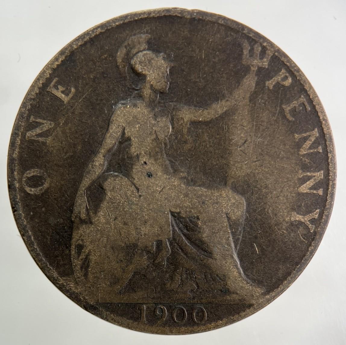 1900 Victoria One Penny Coin | Collectable Grade