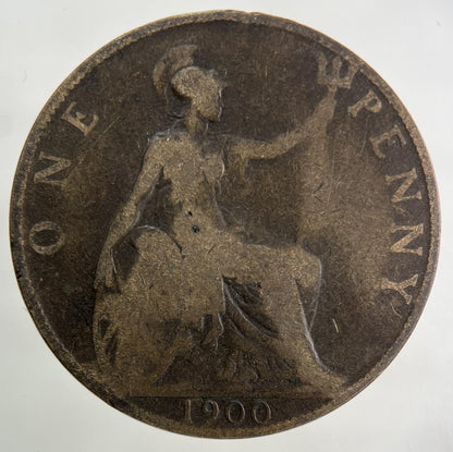 1900 Victoria One Penny Coin | Collectable Grade