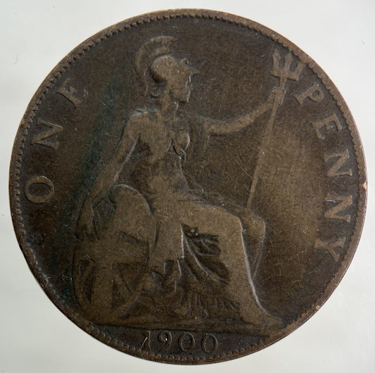 1900 Victoria One Penny Coin | Collectable Grade