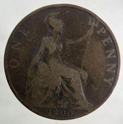 1900 Victoria One Penny Coin | Collectable Grade