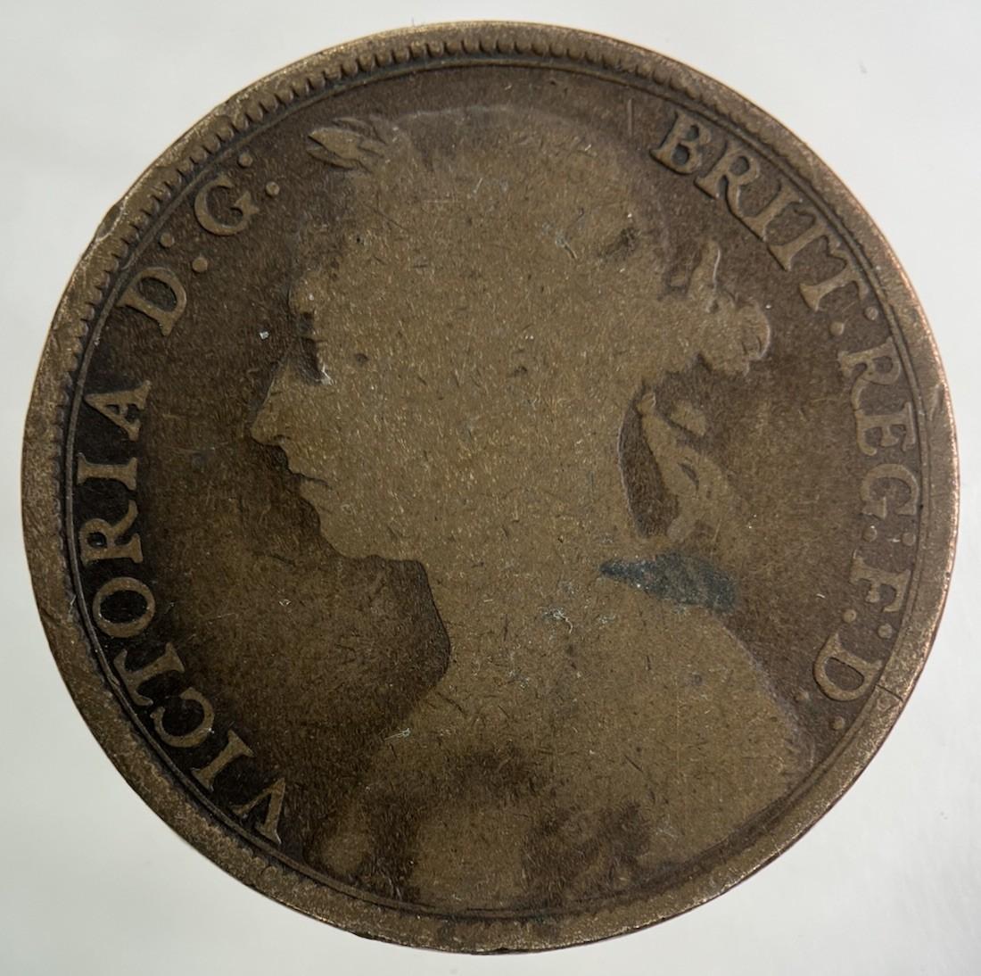 1891 Victoria One Penny Coin | Collectable Grade