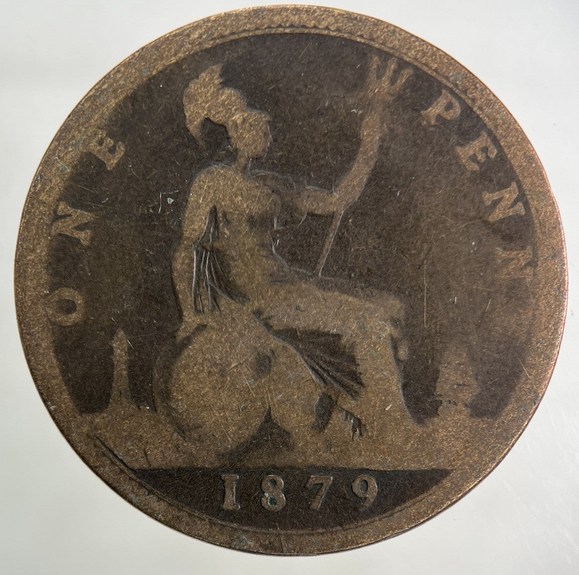 1879 Victoria One Penny Coin | Collectable Grade