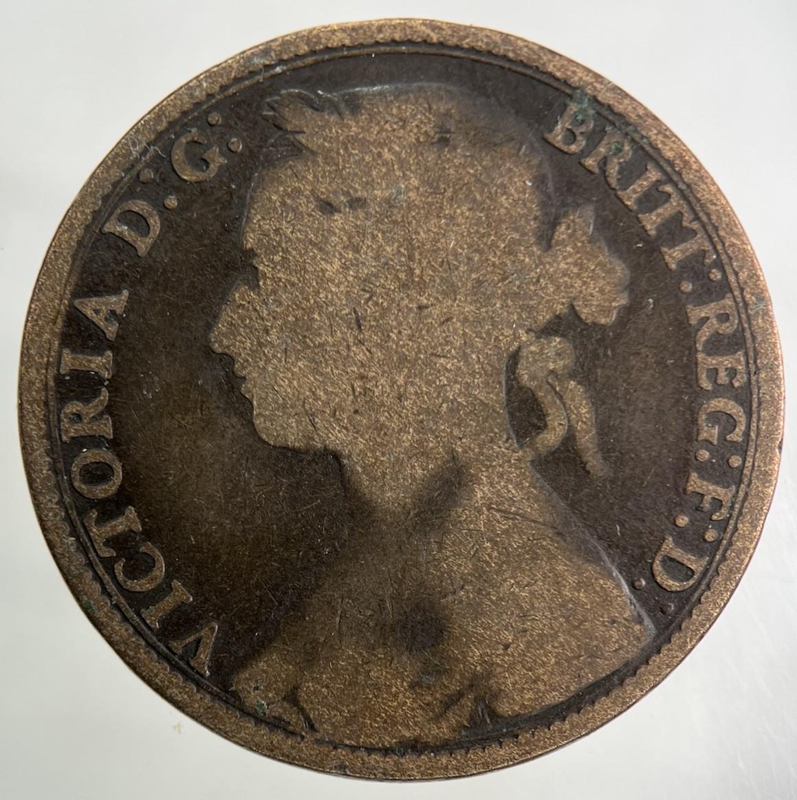 1879 Victoria One Penny Coin | Collectable Grade