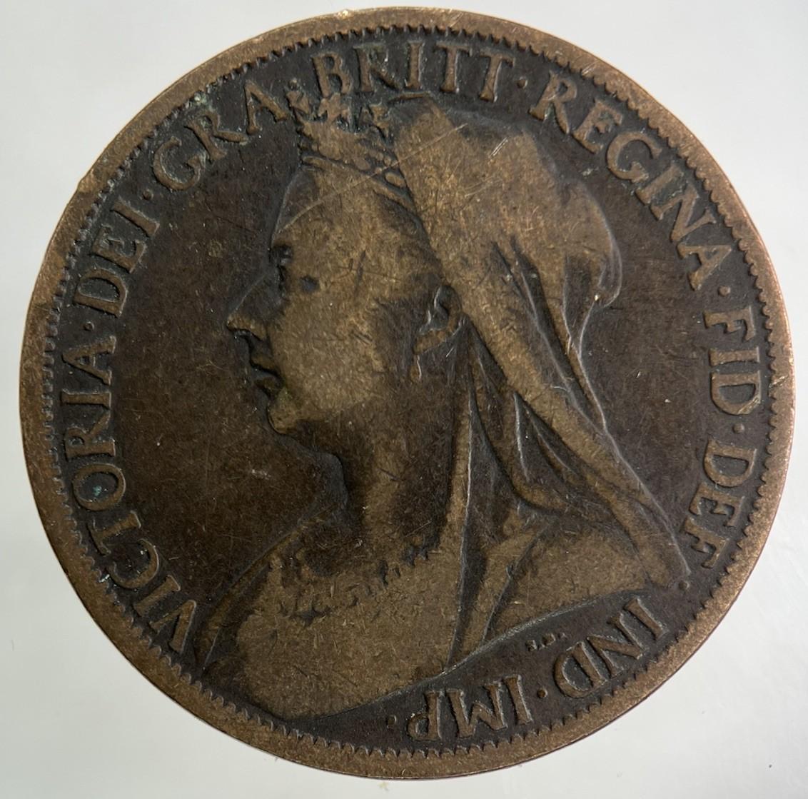 1901 Victoria One Penny Coin | Collectable Grade