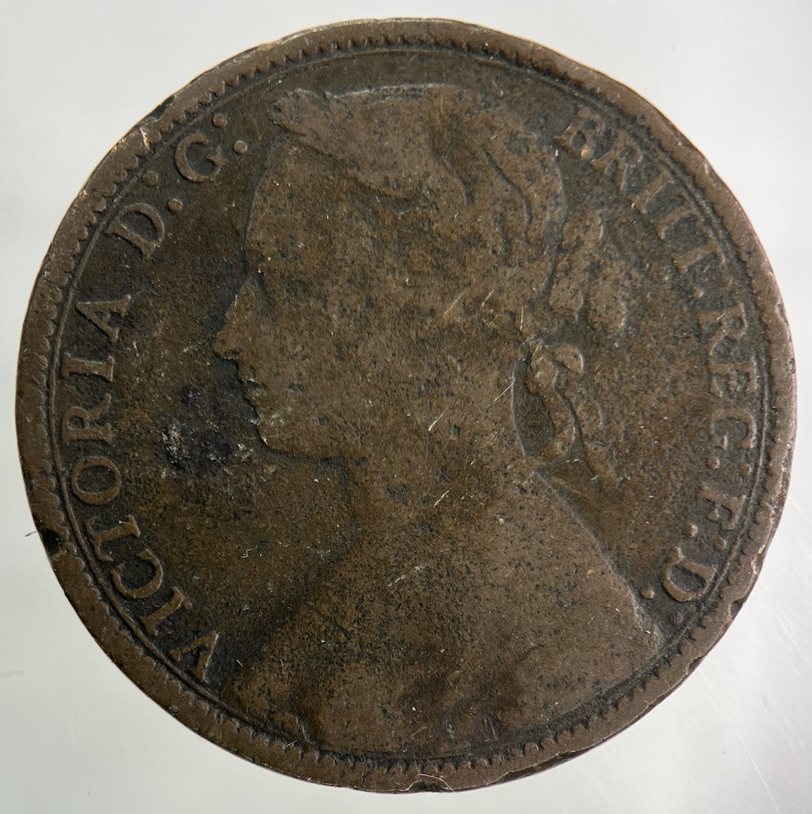 1878 Victoria One Penny Coin | Collectable Grade