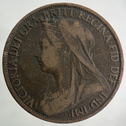 1901 Victoria One Penny Coin | Collectable Grade