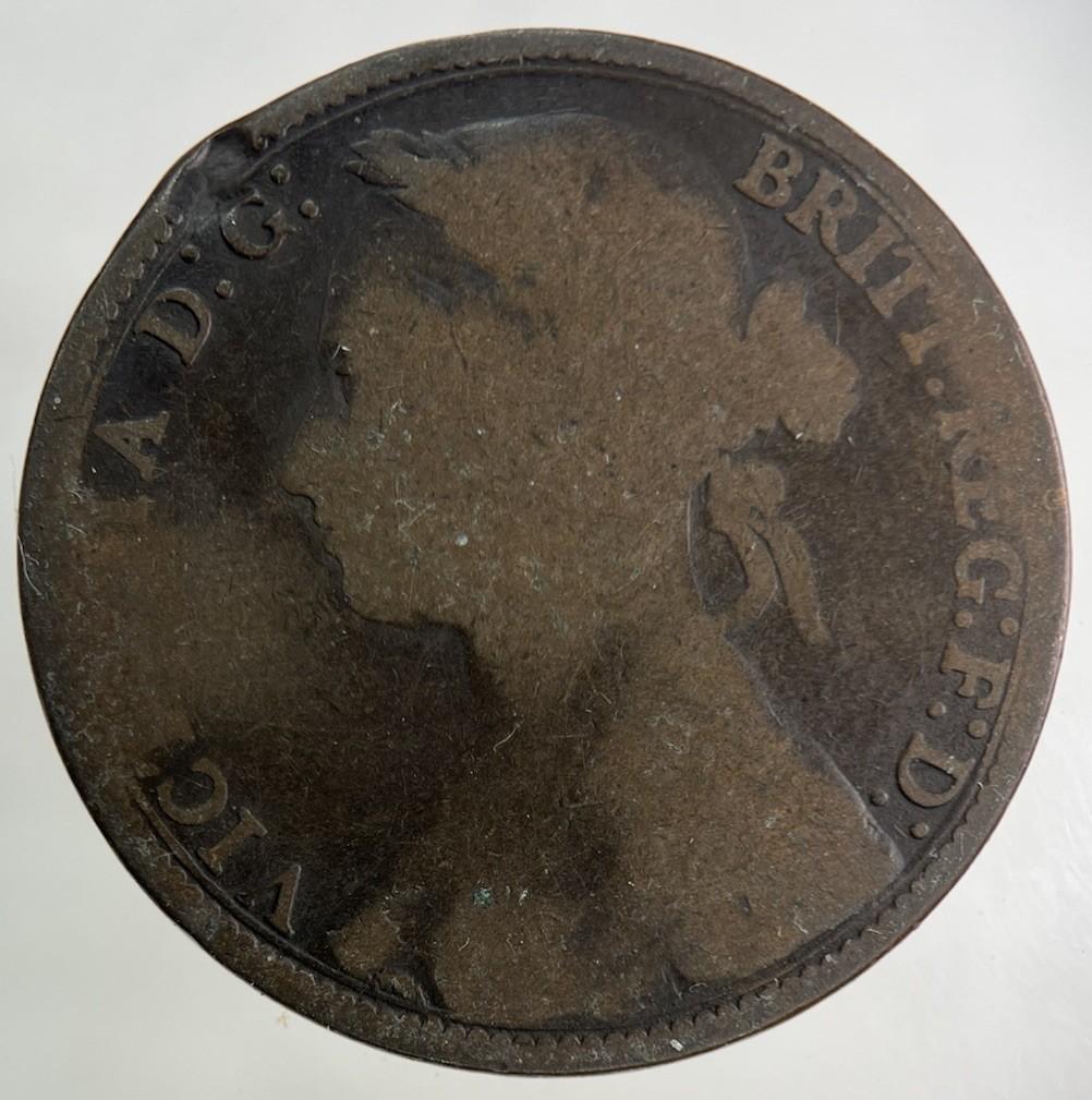 1879 Victoria One Penny Coin | Collectable Grade