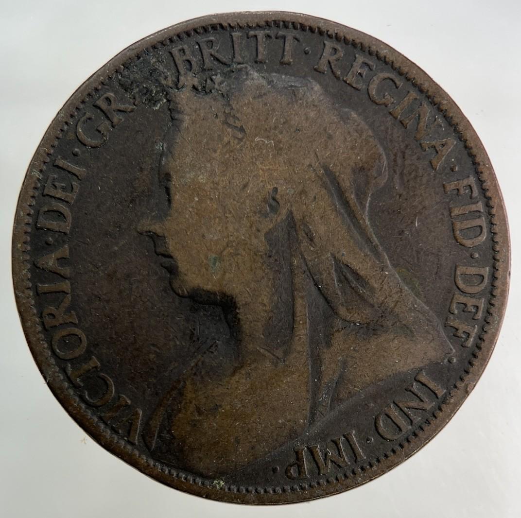 1896 Victoria One Penny Coin | Collectable Grade