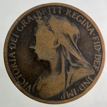 1899 Victoria One Penny Coin | Collectable Grade