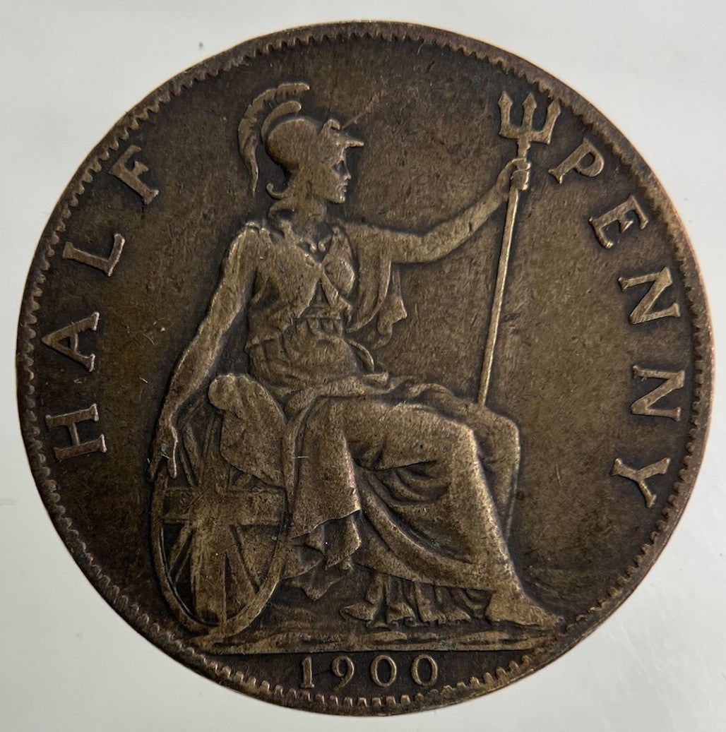1900 Victoria Half-Penny Coin | Fine Collectable Grade