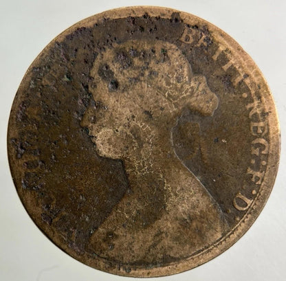 1862 Victoria Half-Penny Coin | Collectable Grade