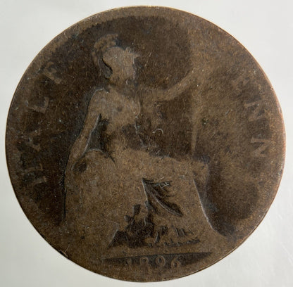 1896 Victoria Half-Penny Coin | Collectable Grade