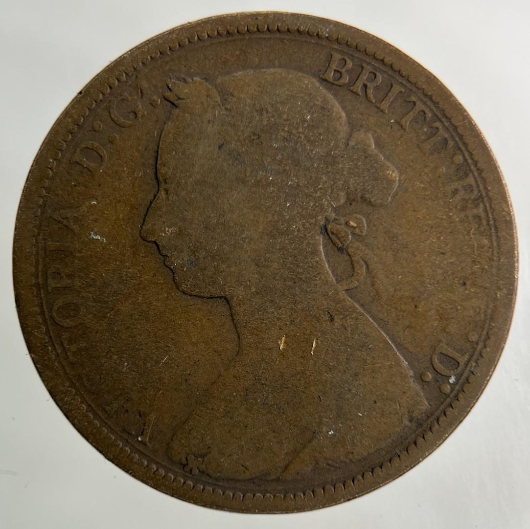 1887 Victoria Half-Penny Coin | Collectable Grade