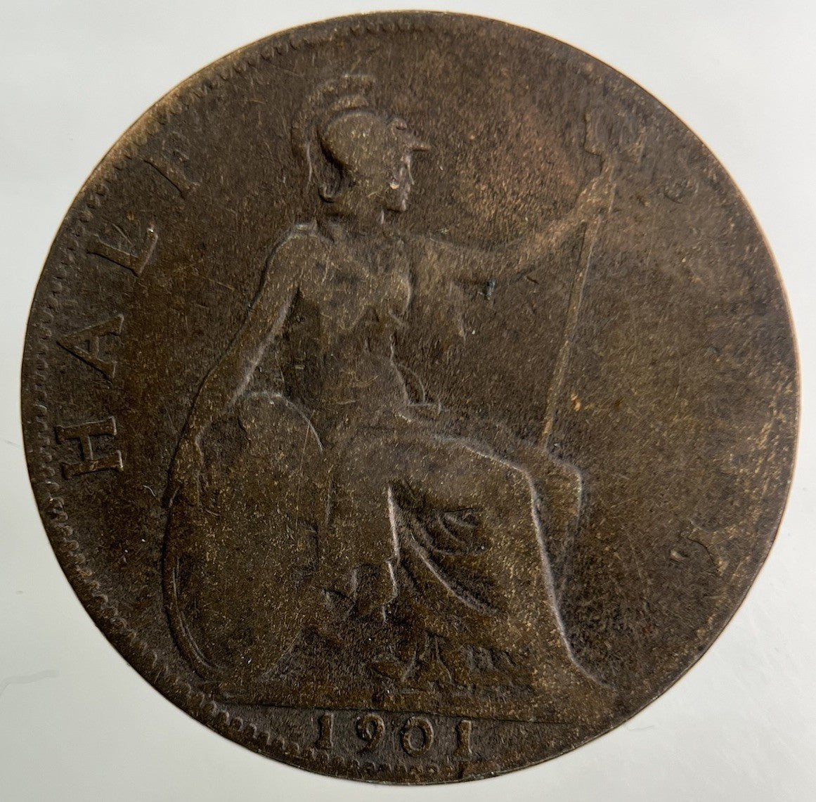 1901 Victoria Half-Penny Coin | Collectable Grade