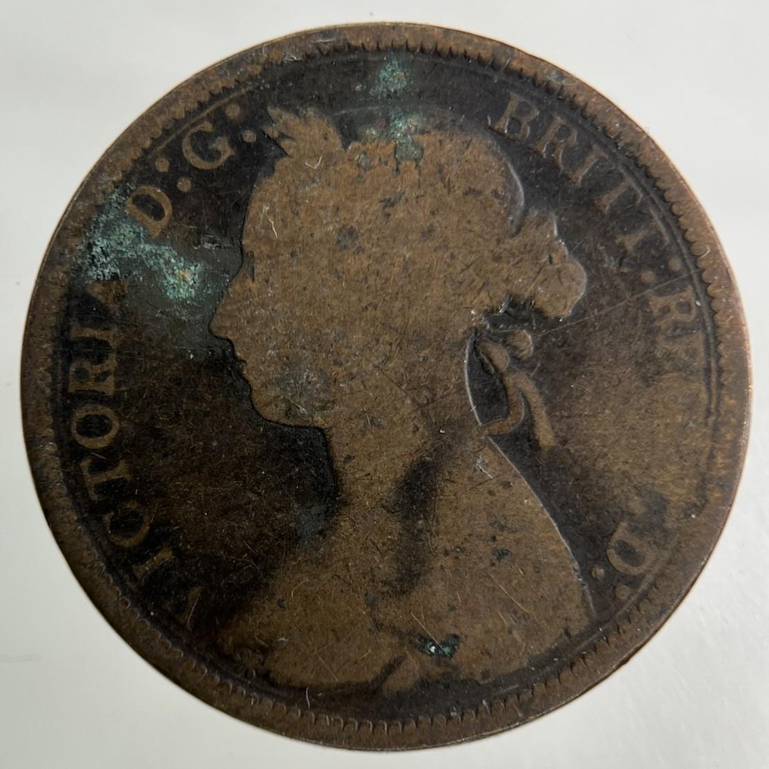 1890 Victoria Half-Penny Coin | Collectable Grade
