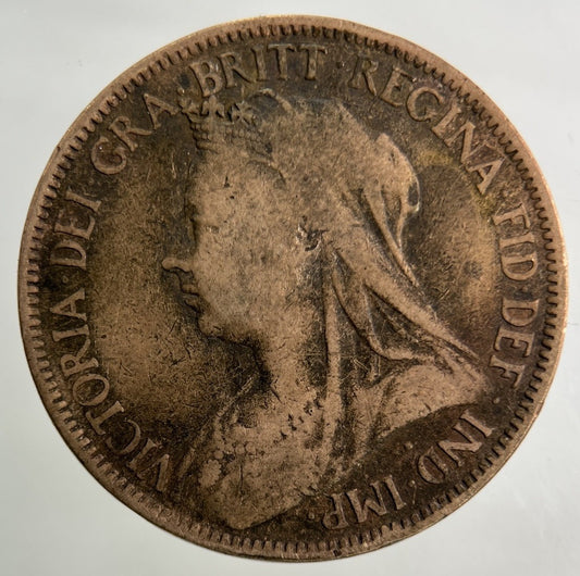 1899 Victoria Half-Penny Coin | Collectable Grade