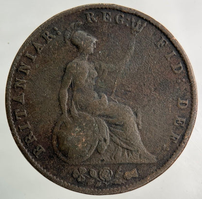 1841 Victoria Half-Penny Coin | Collectable Grade