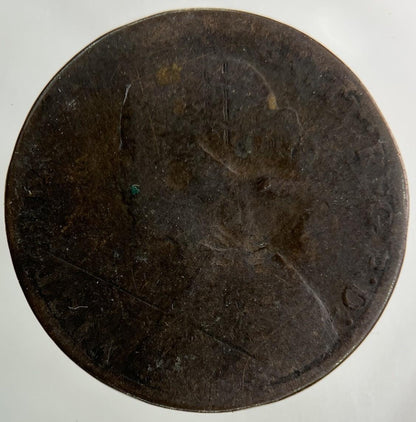 British Victoria Modified 2 Heads Half-Penny Coin | Collectable Grade