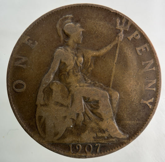 1907 Edward VII One Penny Coin | Collectable Grade