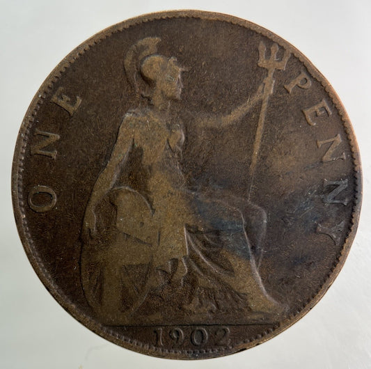 1902 Edward VII One Penny Coin | Collectable Grade