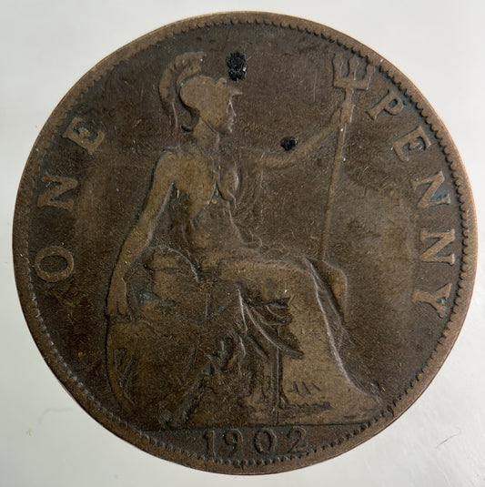 1902 Edward VII One Penny Coin | Collectable Grade