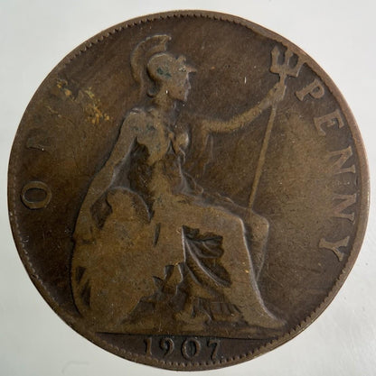 1907 Edward VII One Penny Coin | Collectable Grade