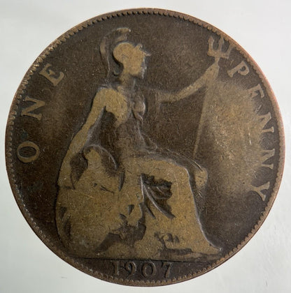 1907 Edward VII One Penny Coin | Collectable Grade